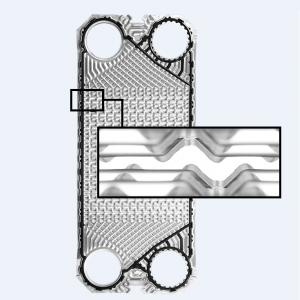 Intercambiadores Free Flow Sondex para fluidos sucios detalle
